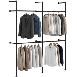 Wandgarderobe Arundel schwarz