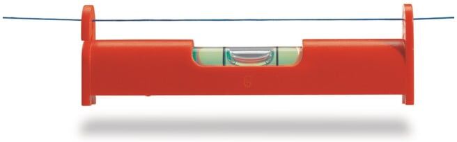 Niveau à bulle à ficelle SWW 7,8 cm plastique rouge STABILA (40479)