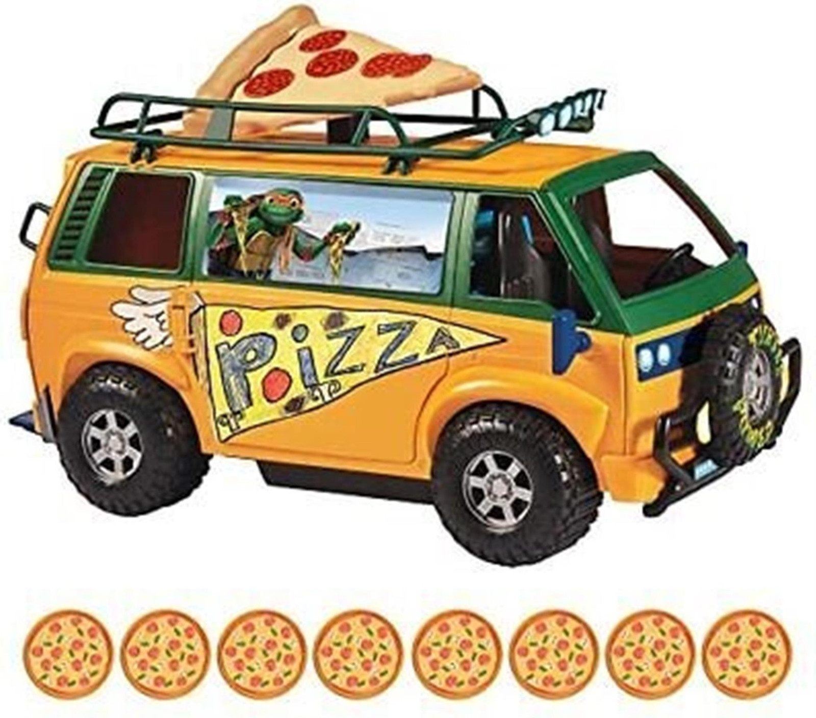 Teenage Mutant Ninja Turtles Pizza Bus Bestelwagen Meerkleurig