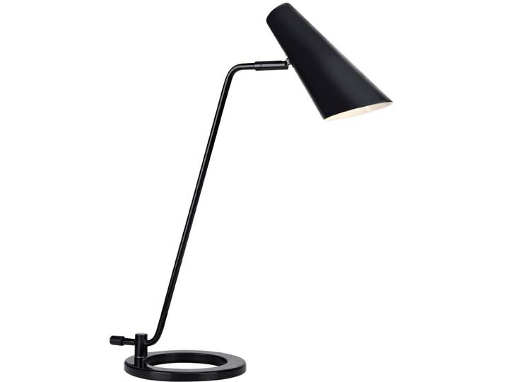 Lampe de bureau en métal noir