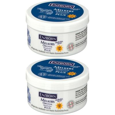 Melkers Original Premium mit Sheabutter Enzborn 2x 2x250 ml Fettsalbe