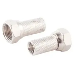 F-Stecker, 6,0mm, VE 10 Stück