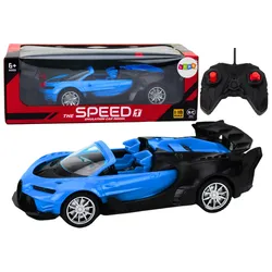 Spielzeugauto Ferngesteuerter Sportwagen RC 1:18 Blau