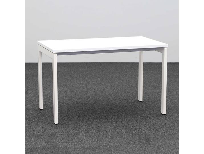 Schreibtisch Mdd Ogi 120x70 cm, Weiss/Weiss, Neu, Bürotisch - für Büro oder Homeoffice