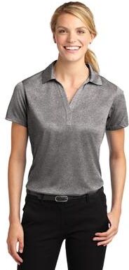 Sport-Tek LST660 Women's Heather Contender Polo Shirt in Vintage size 3XL   Polyester