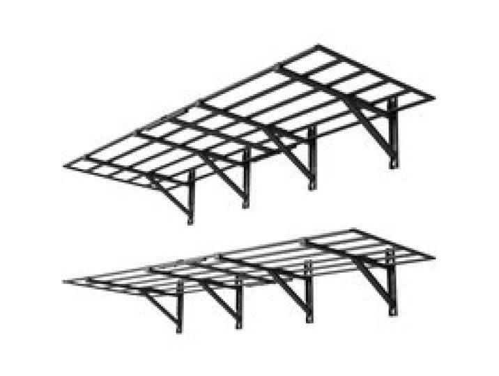 VEVOR 2er-Set Garagenregal 1832x635x305mm Werkzeugaufbewahrung 362 kg pro Schicht Werkzeughalter Wand 1832x635 mm Regalfläche Aufbewahrungsregale Metallregal Werkzeug Organizer Wandregale