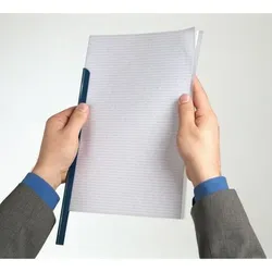 DURABLE Klemmschienenhülle 291919 DIN A4 Transparent PVC 210 x 297 mm 50 Stück