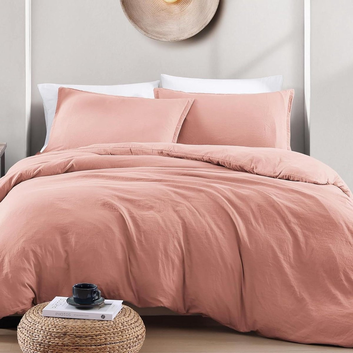 Dekbedovertrek Set Roze - 135x200 cm