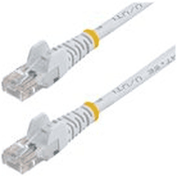 Startech 5m White Cat5e / Cat 5 Snagless Ethernet Patch Cable 5