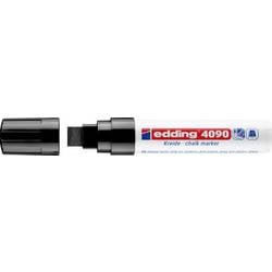 Edding 4090 4-4090001 Kreidemarker Schwarz 4 mm, 15 mm