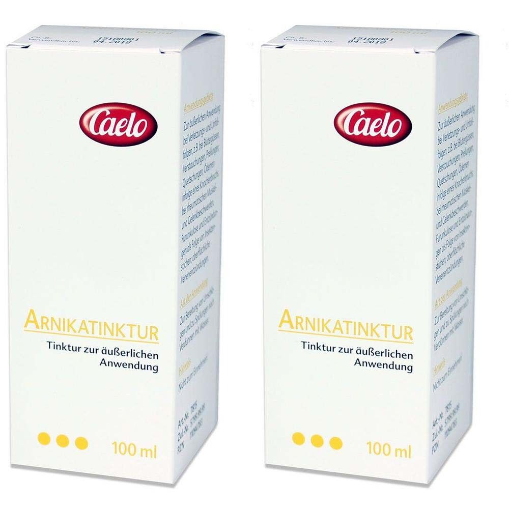 Arnikatinktur Caelo HV-Packung Standard Zul. 2x 2x100 ml Tinktur