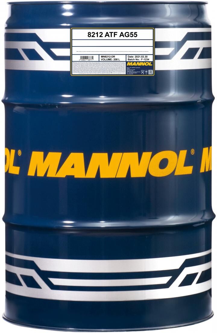 Sct - Mannol Getriebeöl Mannol Atf Ag 55 [208l] Mn8212dr 208l