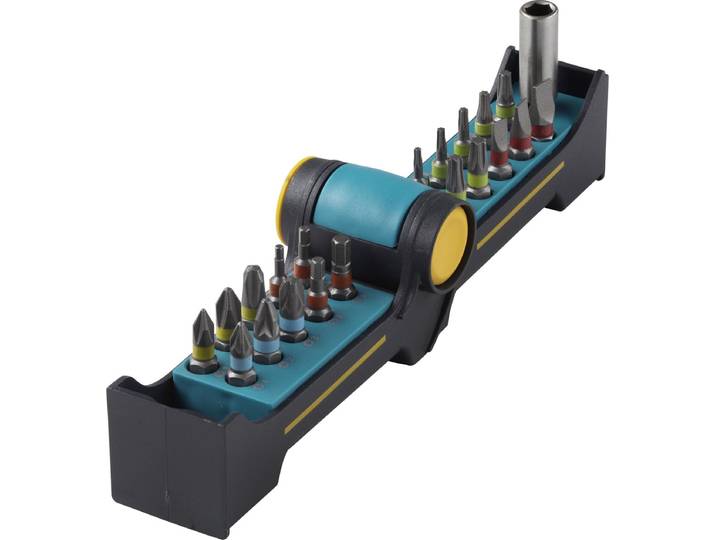 wolfcraft - Bit-Butler Maxi\, sleuf/kruiskop (PH/PZ)/TORX® (T)/inbus\, 21-dlg. - 1374000