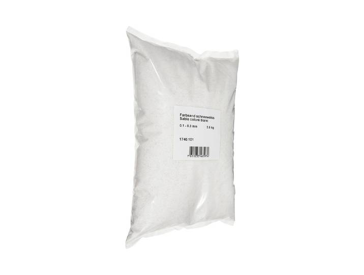 Ambiance Farbsand Weiss 3.6 kg