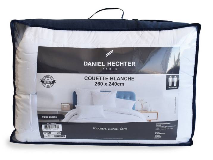Couette Daniel echter. Blanc - Basika