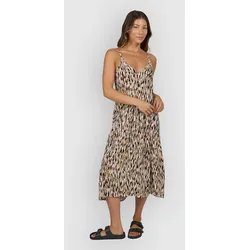 Salty Crew Dreamland Midi Kleid sand bar Gr. L