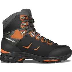 LOWA Herren Trekkingschuhe Camino GTX, Größe 51 in Schwarz Schwarz