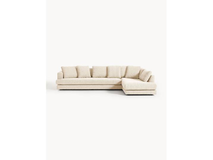 Bouclé-Ecksofa Tribeca (4-Sitzer)