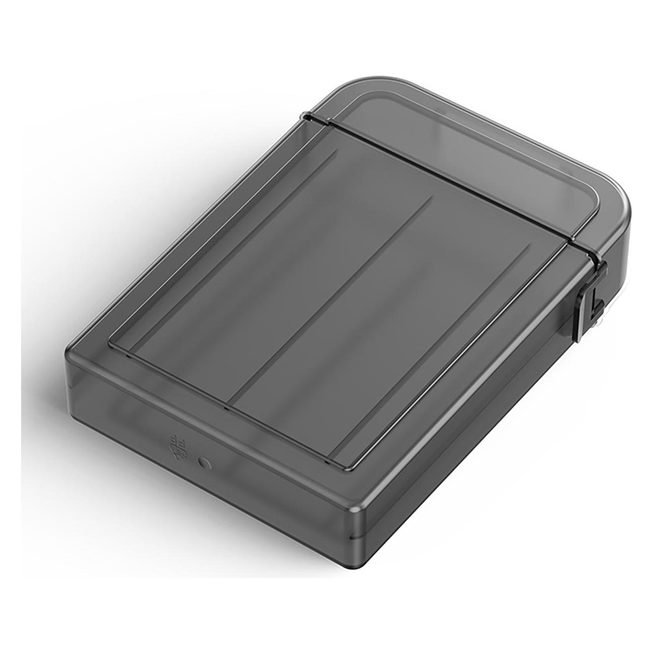 Orico Car accessories PPH-25 protective case 2.5" disk box - semi-transparent, gray (ORICO-PPH25-GY-BP-HU)