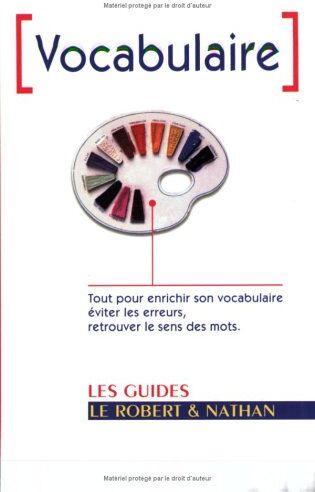 Collectif - Vocabulaire - Preis vom 11.10.2026 15:43:13 h