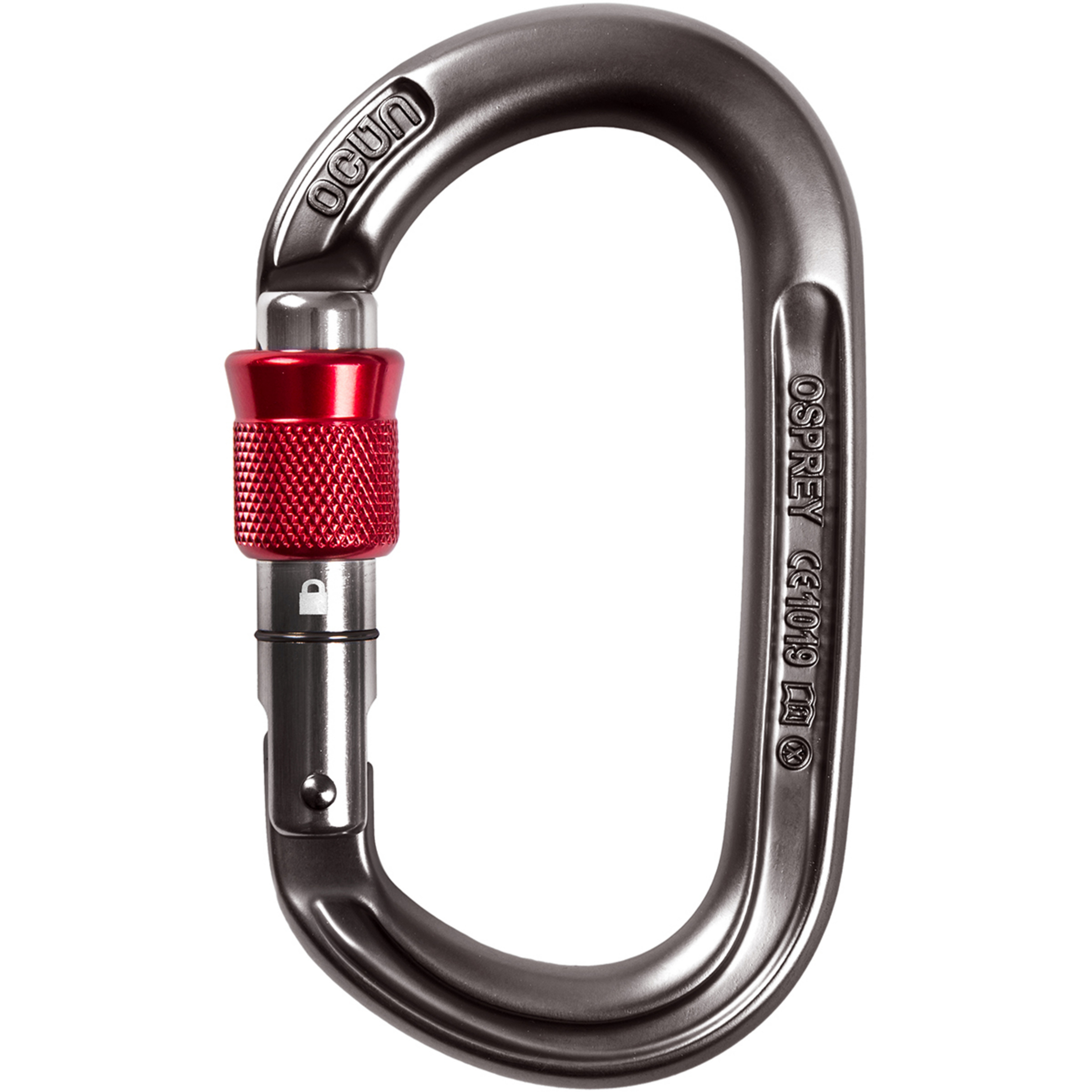Ocun Osprey Screw Karabiner Karabiner rot Alpinklettern