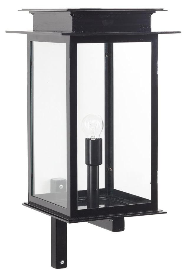 KS Verlichting Retro wandlamp Praag III klein zwart