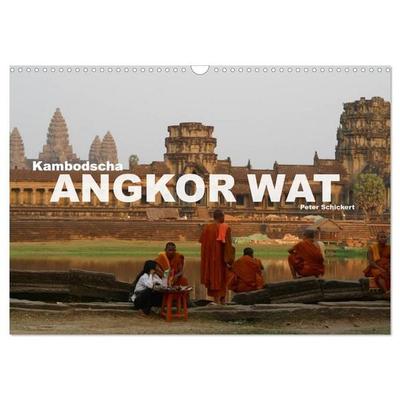 Kambodscha - Angkor Wat (Wandkalender 2027 DIN A3 quer), CALVENDO Monatskalender