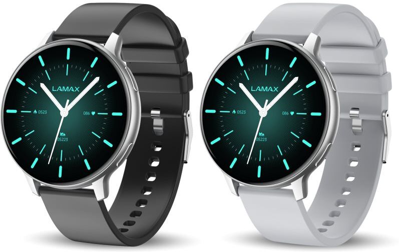 LAMAX Electronics Aura Silver smart watch 1 pc