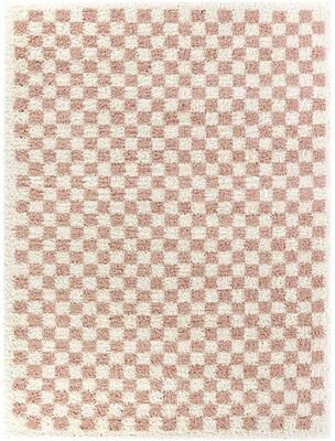 Balta Rugs Covey Plush Checkered Thick Shag Area Rug