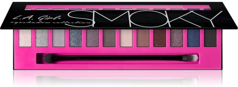 L.A. Girl Cosmetics Beauty Brick Collection eyeshadow palette shade Smoky 12 g
