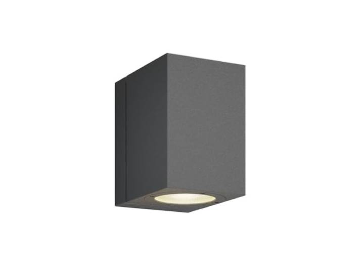 Lucande LED Applique Exterieur Lorik (Moderne) en Noir Aluminium (1 lampe\,à)\, Murale Luminaire Lampe Jardin Eclairage d’exterieur