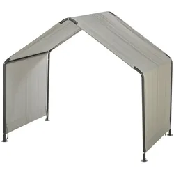 TRIXIE Überdachung für #28212, 110 × 100 × 70 cm, beige/schwarz
