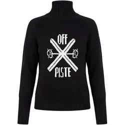 KRIMSON KLOVER Strickpullover Off-Piste Turtleneck, Größe XS in Schwarz Schwarz