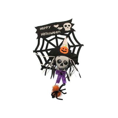 WellHome - Dekorativer Spinnennetz Anhänger Ø45cm für Halloween