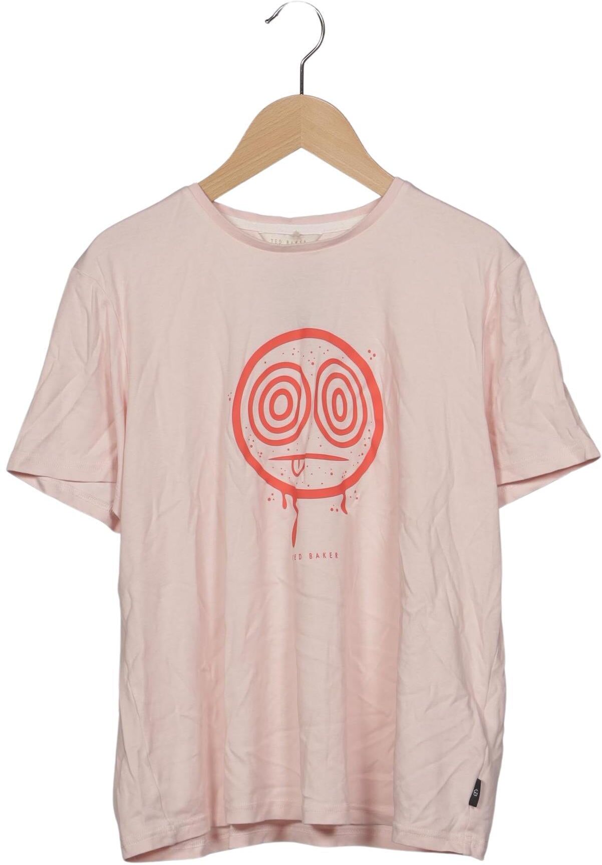 TED Baker Damen T-Shirt, Pink, Gr. EU 40 (Ted Baker 3), Baumwolle - Second Hand
