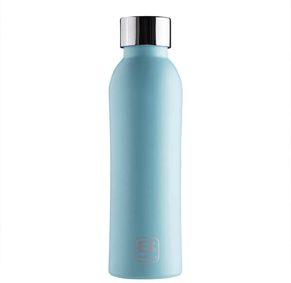 Bugatti B Bottle Twin 500ml Thermal Water Bottle Acqua Marina Sand