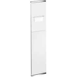 KEUCO Plan Integral Modul WC 1 Anschlag links, verchromt/weiß
