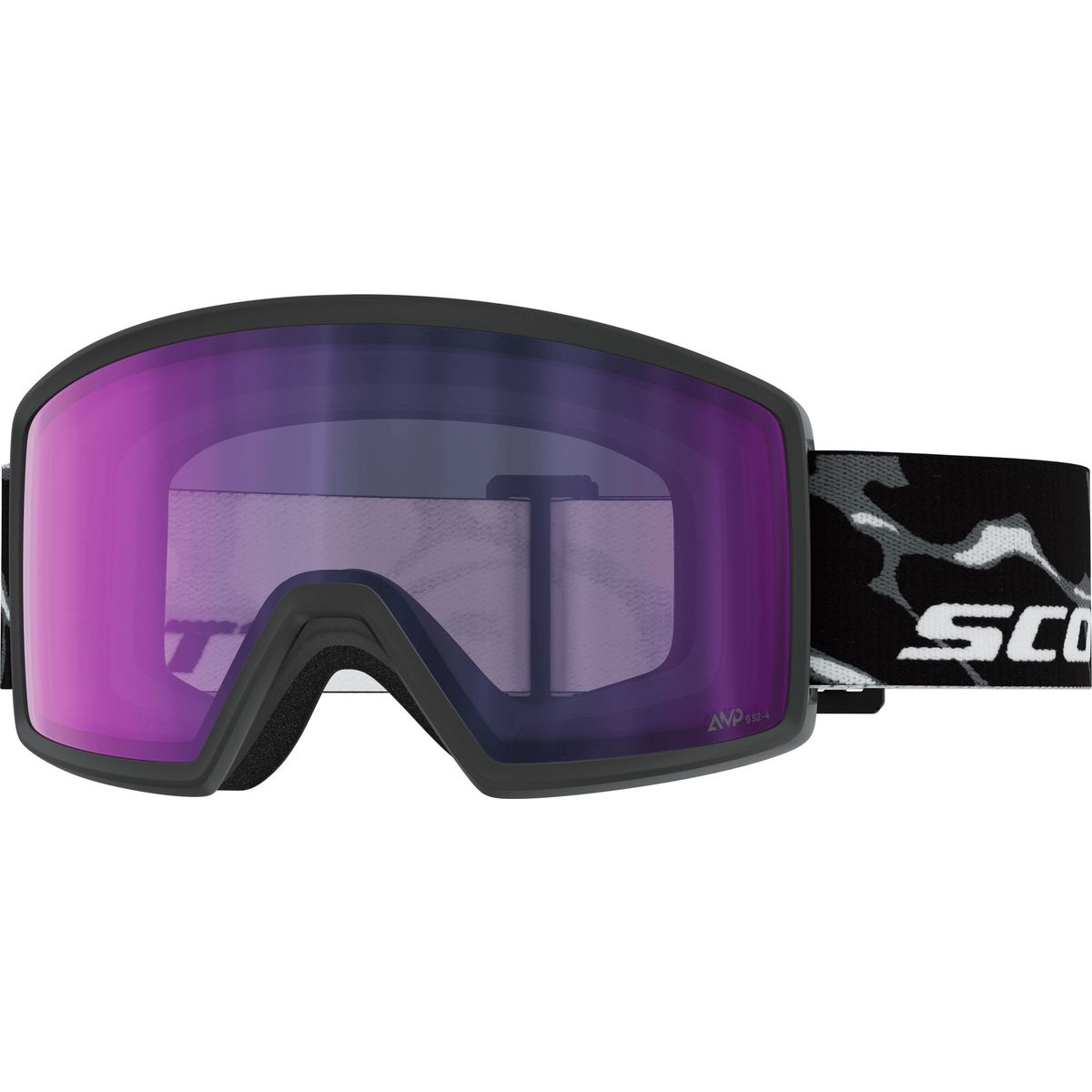 Scott Goggle Neo LS granite black/white / amp ls blue chrome s2-4 (8416) - 4253328416307