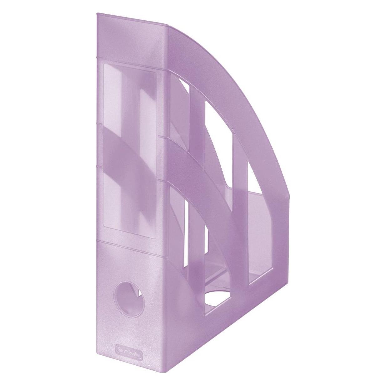 Herlitz Stehsammler A4 flieder transp. (1 Stk.) (11413309)
