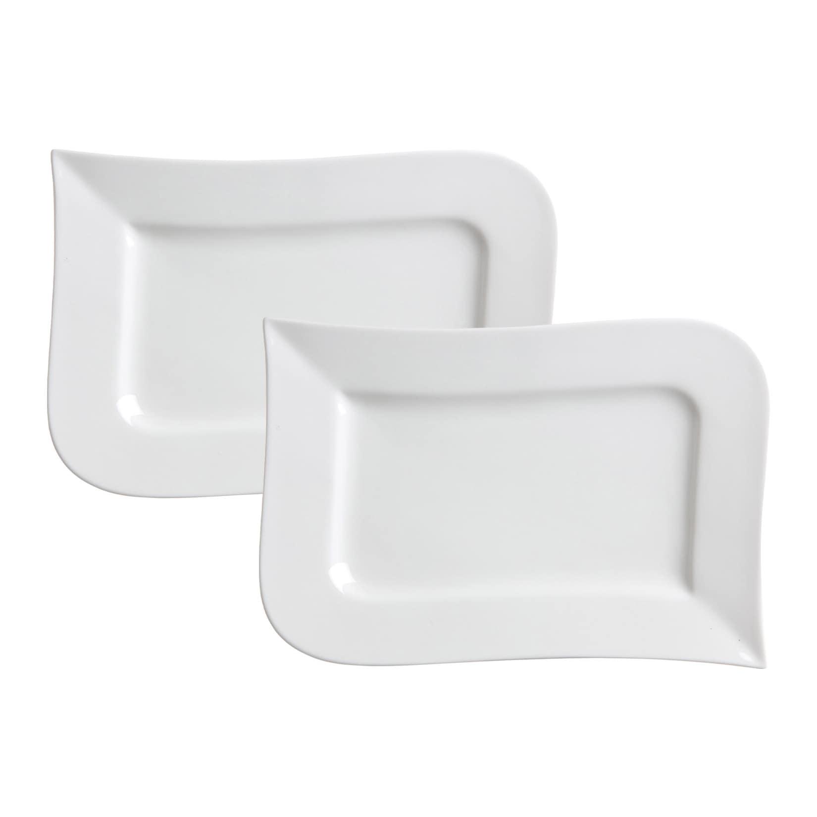 Ritzenhoff & Breker Servierplatten Melodie 26 x 17 cm 2er Set