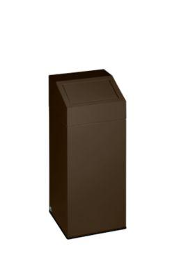 VAR Wertstoffsammler, Inhalt 76 Liter, dunkelbraun