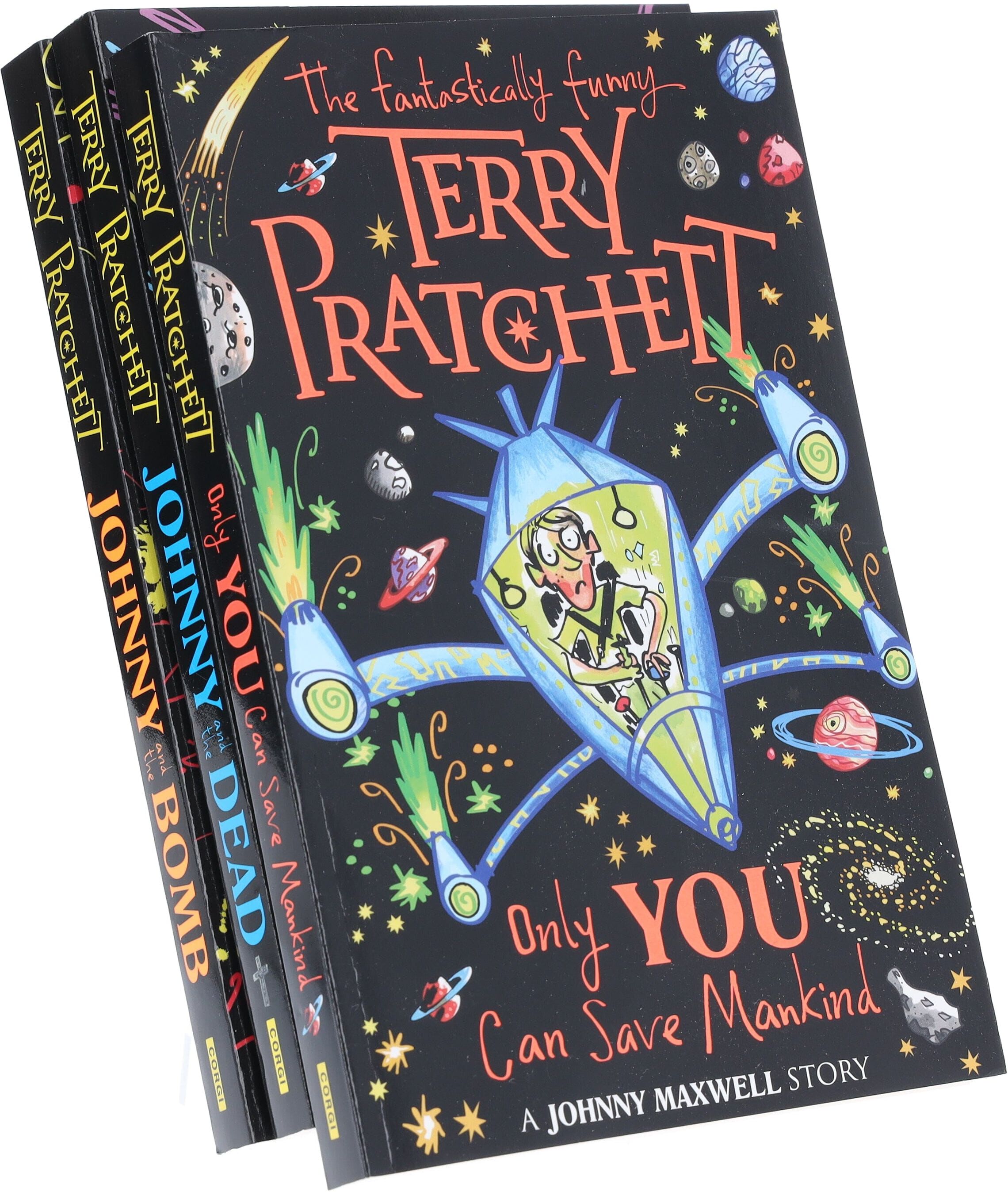 Johnny Maxwell Series by Terry Pratchett 3 Books Collection Set - Age 9-11 - Paperback Penguin Random House