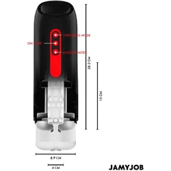 Jamyjob, Masturbator, Phantom Automatischer Vagina-Masturbator 5 Saug- Und Stossmodi