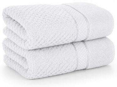 Ample Decor Hand Towel Popcorn Textured- Quick Drying 18 X 28 Inch