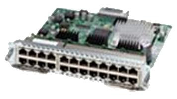 Cisco EtherSwitch SM-ES2-24 service module met 23 x 10/100Base-TX LAN-poorten en 1 x 10/100/1000Base-T uplink-poort