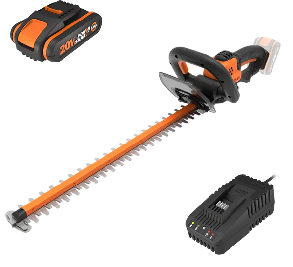 Worx WG264E - Akku-Heckenschere - 20V/2Ah - Schwert 56 cm