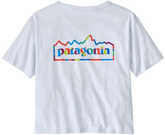 Patagonia Womens Unity Fitz Easy Cut Responsibili-Tee -L-White (Whi)