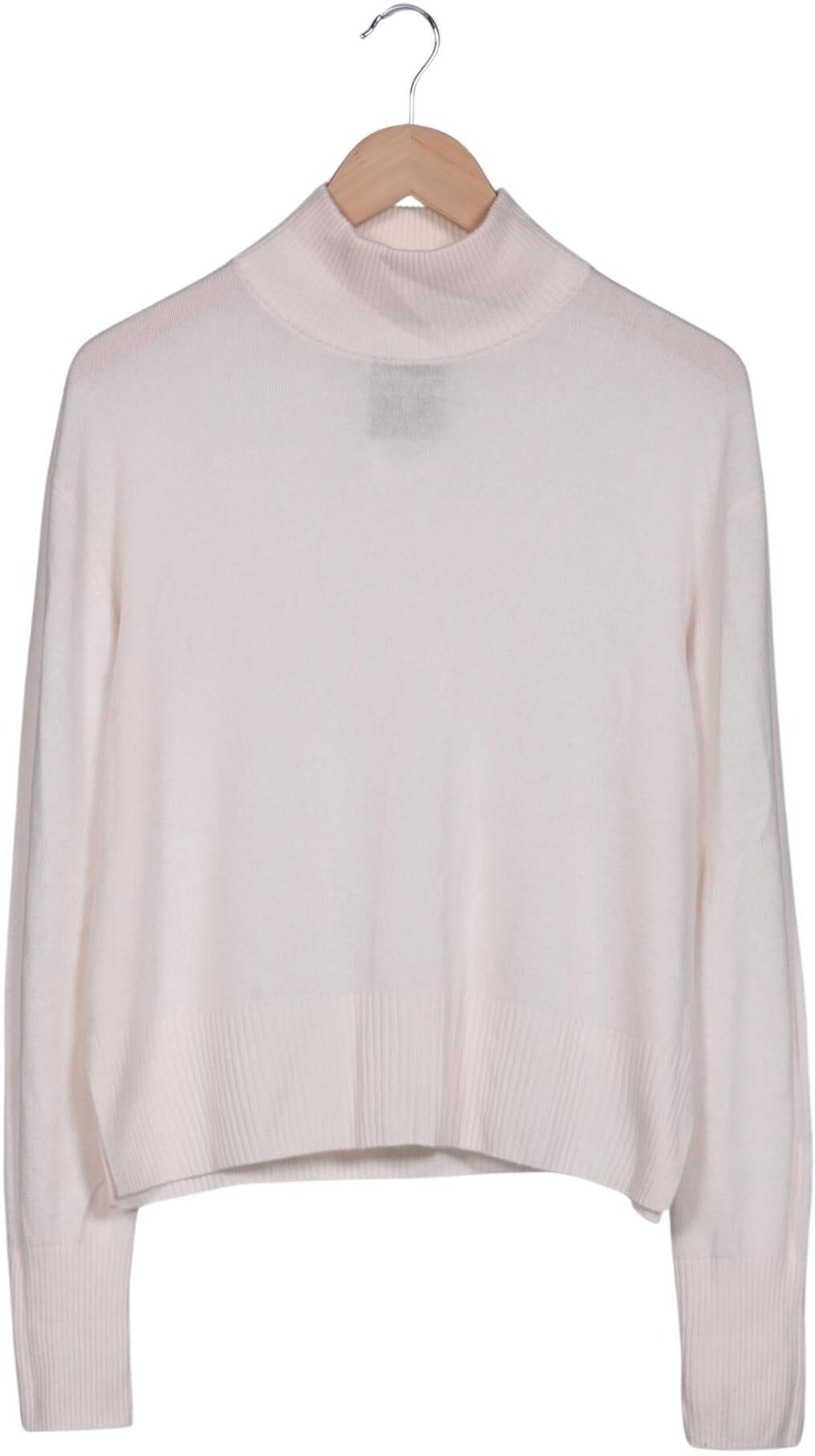 Herzensangelegenheit Damen Pullover, Cremeweiß, Gr. M, Wolle / Kaschmir - Second Hand