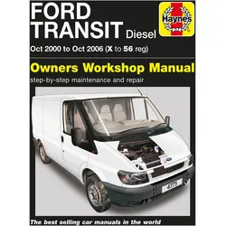 Ford Transit Diesel (Oct 00 - Oct 06) Haynes Repair Manual, Ratgeber von Haynes Publishing
