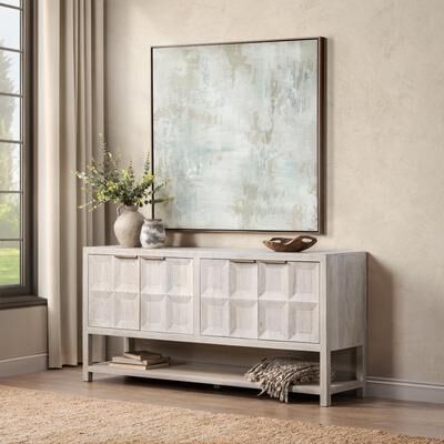 Classic Home Costa Mango Wood Sideboard Cabinet